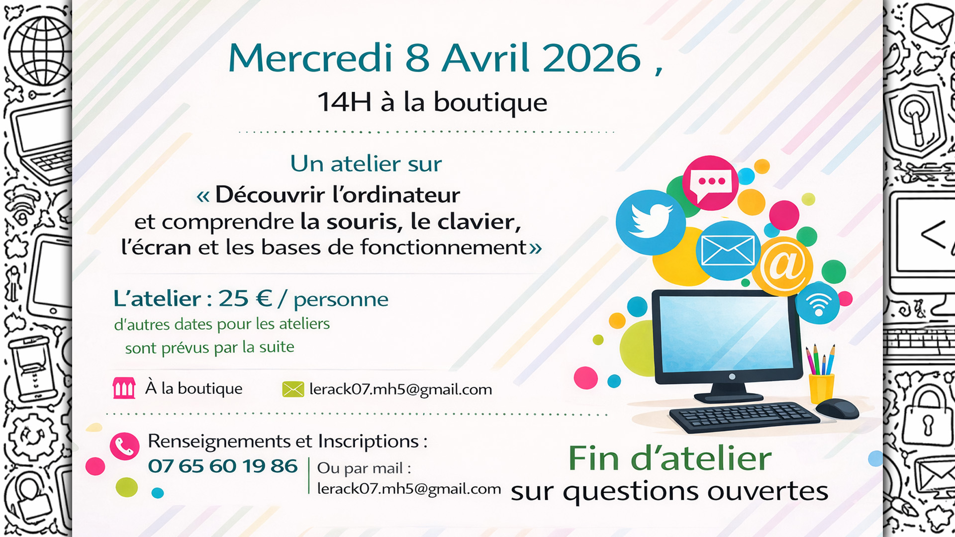 Atelier informatique – Découvrir ...