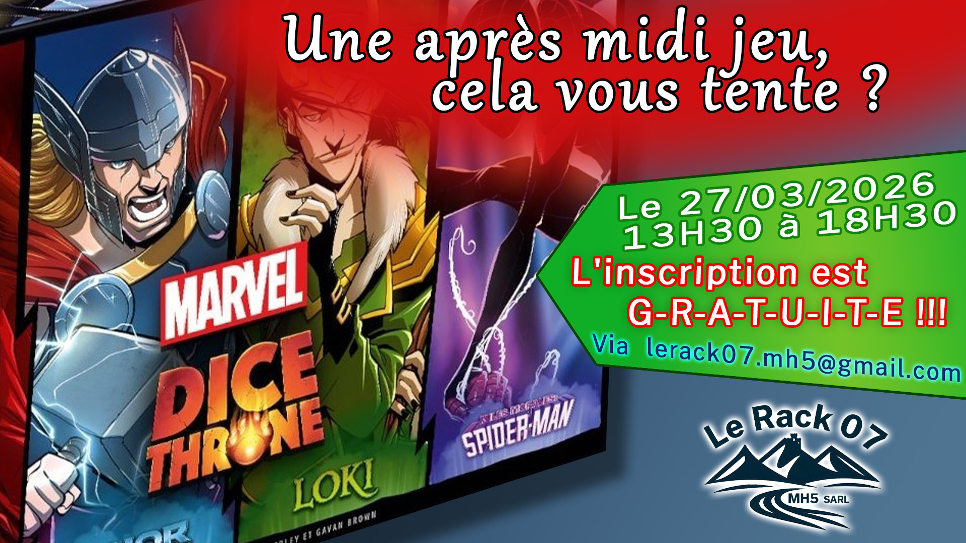 Event DiceTrone à la boutique !!